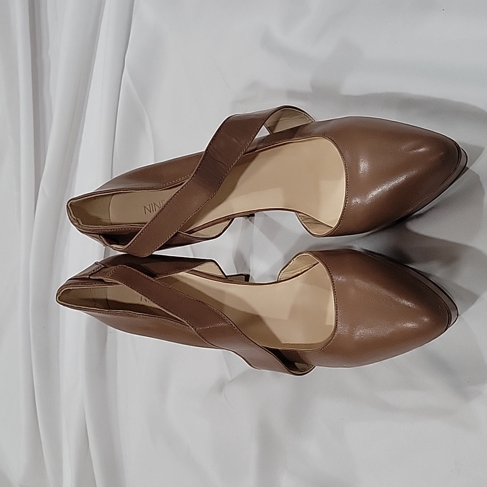 Brown heels